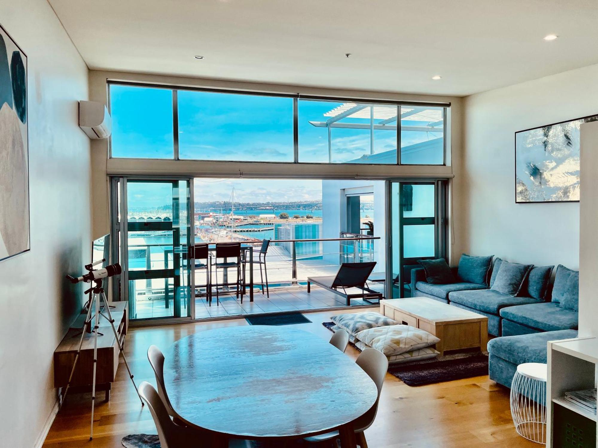 New Waterfront Penthouse On Princes Wharf With Harbor View! The Heart Of Auckland City! Free Parking! Exterior foto